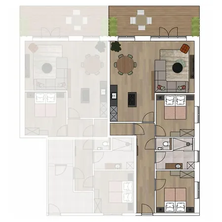 Apartment Luxe 4 Personen #2 Ouderkerk aan den IJssel