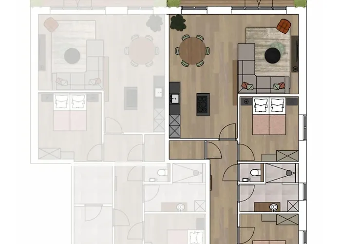 Apartment Luxe 4 Personen #2 Ouderkerk aan den IJssel